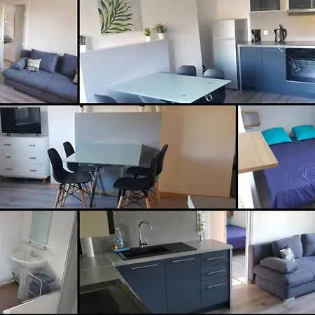 Dunkerque Centre 4 Personnes - Parking Gratuit- Apartamento